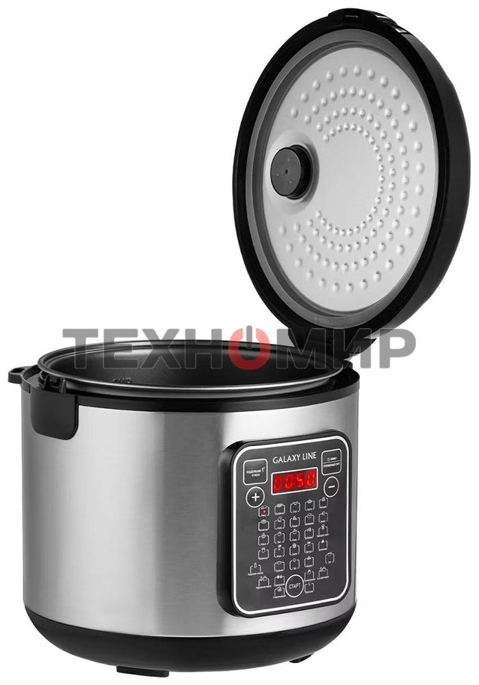 Мультиварка Galaxy Line GL 2646 черный с серебристым, 1200 Вт, 31 программа