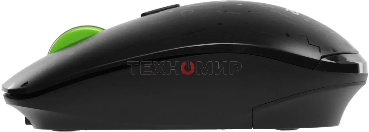 Мышь беспроводная Acer OMR307 черный, 1600 dpi, радиоканал, USB, кнопки - 4