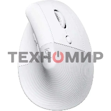 Мышь беспроводная Logitech Lift белый, 4000 dpi, радиоканал, Bluetooth, USB, кнопки - 6