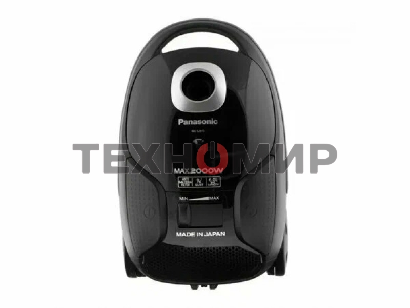 Пылесос Panasonic MC-CJ913K черный, 380/2000 Вт, уборка сухая, пылесборник мешок 6 л