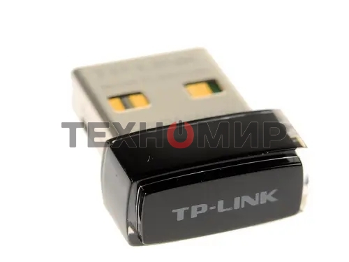 Сетевой адаптер TP-Link SOHO TL-WN725N Беспроводной USB Нано адаптер 150 Мбит/с стандарта N c кнопкой QSS(Realtec)