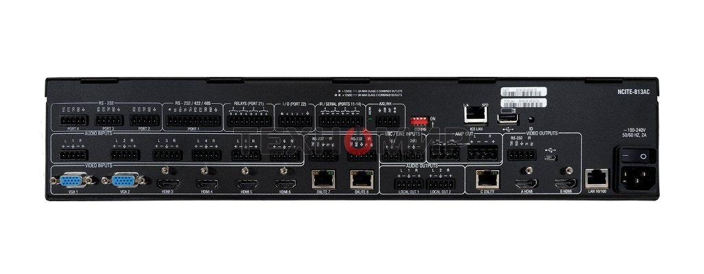 Коммутатор презентационный FG1901-16-EK AMX NCITE-813AC 8x1:3 4K60, встроенный усилитель и контроллер