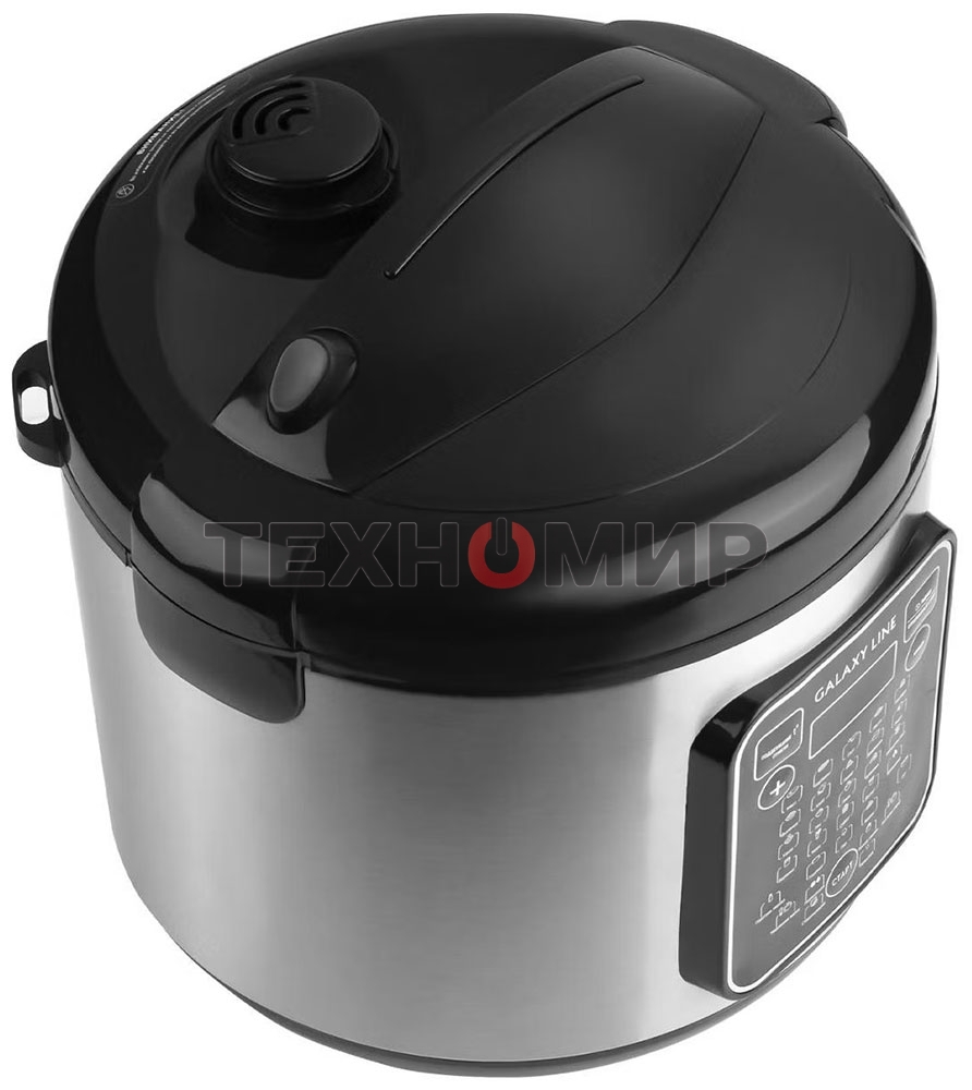 Мультиварка Galaxy Line GL 2646 черный с серебристым, 1200 Вт, 31 программа