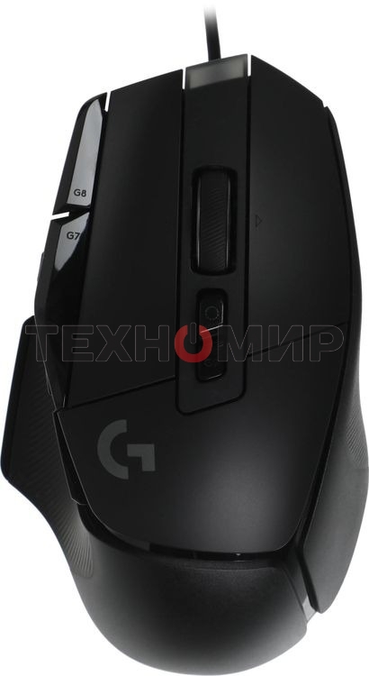 Мышь проводная Logitech G502 X черный, 25600 dpi, USB, кнопки - 13