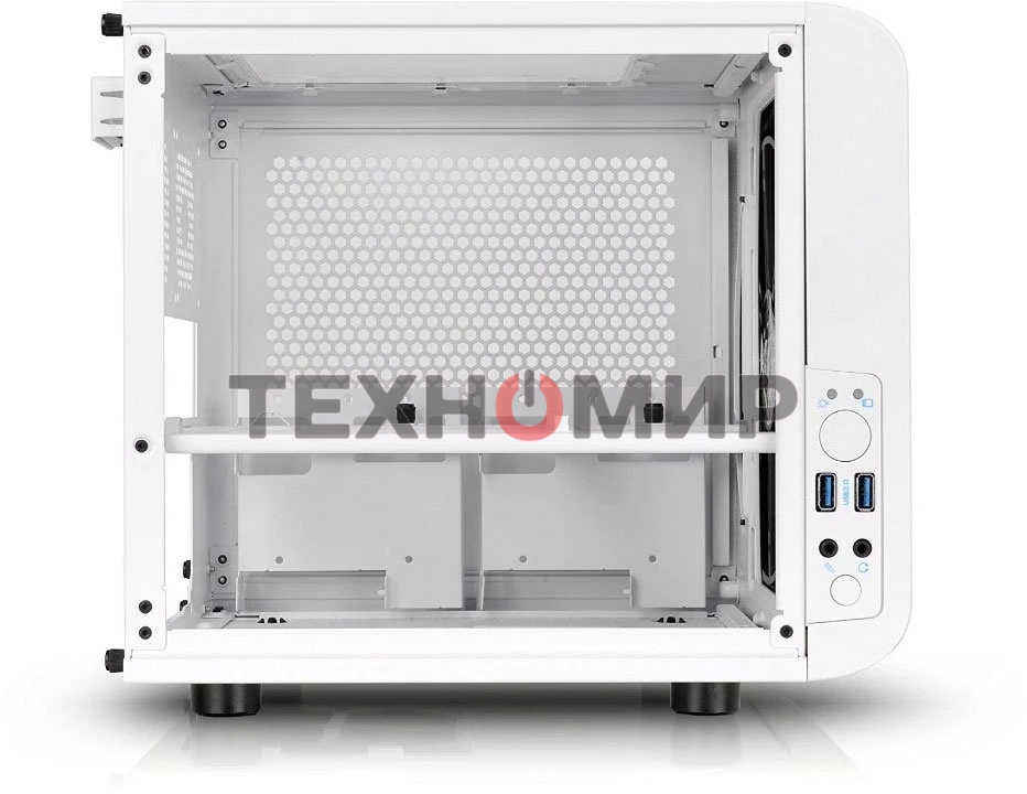 Компьютерный корпус Thermaltake Core V1 белый w/o PSU,CA-1B8-00S6WN-01
