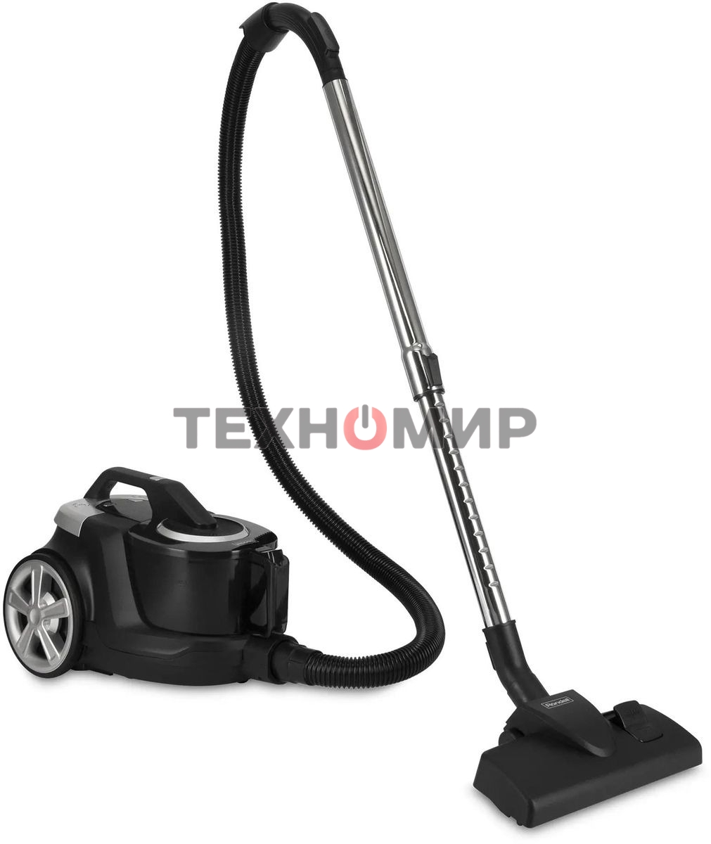 Пылесос Rondell RDE-2060 черный/серый, 500/2400 Вт, уборка сухой, пылесборник контейнер 2.5 л