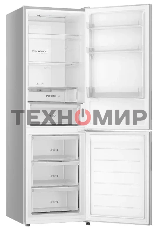 Холодильник Haier CEF536CSG серебристый двухкамерный 240/105 л морозилка снизу, No Frost