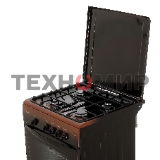 Плита газовая Gefest CG 60М C7 К83 коричневый, конфорок 4 шт, духовка 63 л, 60 см x 85 см x 60 см