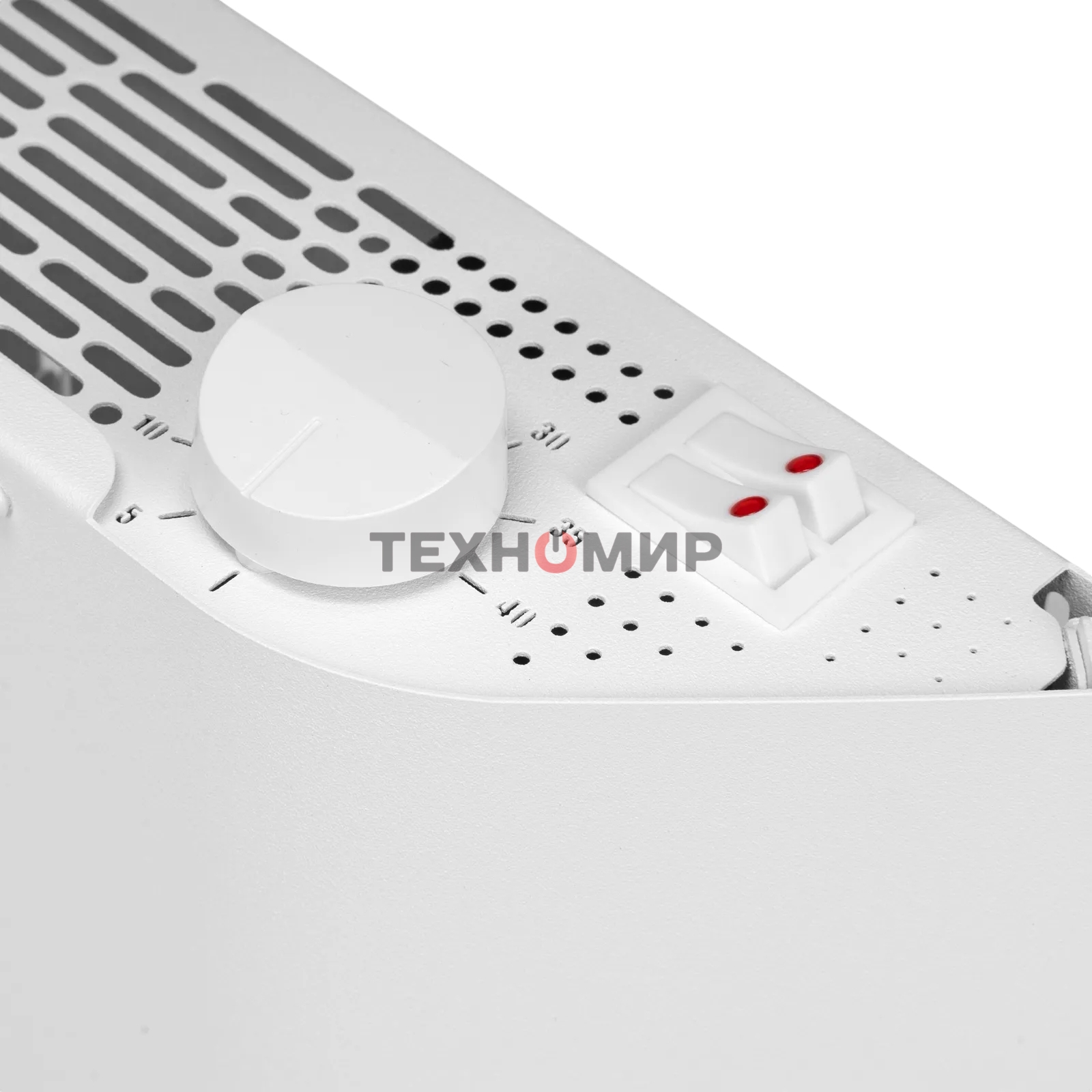 Конвектор электрический Denzel XCE-2000 белый, 2000 Вт, 25 м2, термостат