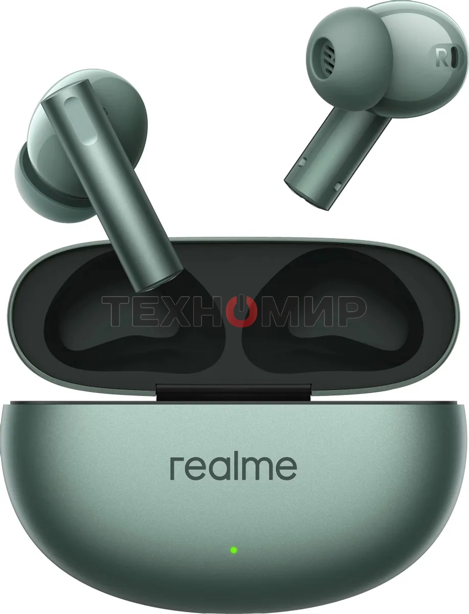 Наушники Realme Buds Air 6 зеленый (RMA2402)