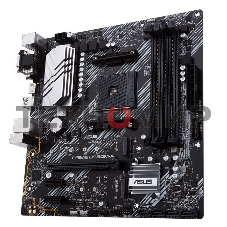 Материнская плата ASUS PRIME B550M-A, AM4, AMD B550, 4xDDR4, 4xSATA, 2xM.2, 1xPCIe 4.0 x16, 2xPCIe x1, 1xDVI-D, 1xHDMI, 1xVGA, 1x 1Gb LAN, 2xUSB 3.2 Gen 1, 2xUSB 2.0, 3x3.5 мм, 7.1, mATX