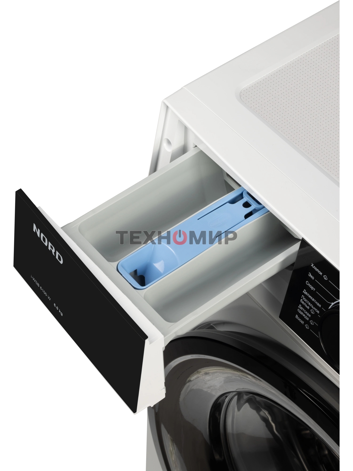 Стиральная машина NORD i-WSB 6100 W белый, загрузка фронтальная 6 кг, 1000 об/мин, класс: А+++