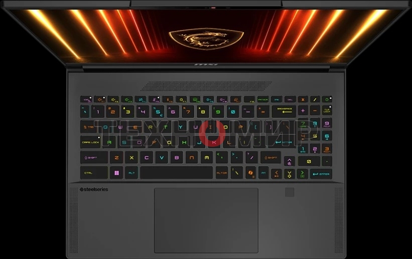 Ноутбук MSI Stealth 16 AI A2HWGG-085XRU Intel Core Ultra 7 255H/32Gb/SSD1Tb/RTX5070 8Gb/16