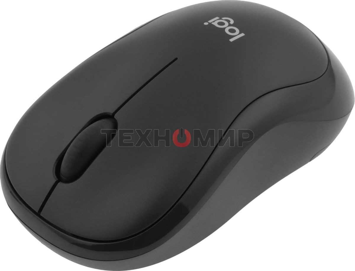 Мышь беспроводная Logitech M240 SILENT графитовый, 4000 dpi, Bluetooth, кнопки - 3