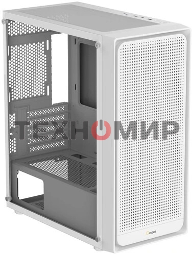 Компьютерный корпус Ocypus Gaммa C50 без БП белый (Gaммa-C50-WHG000XX-GL)