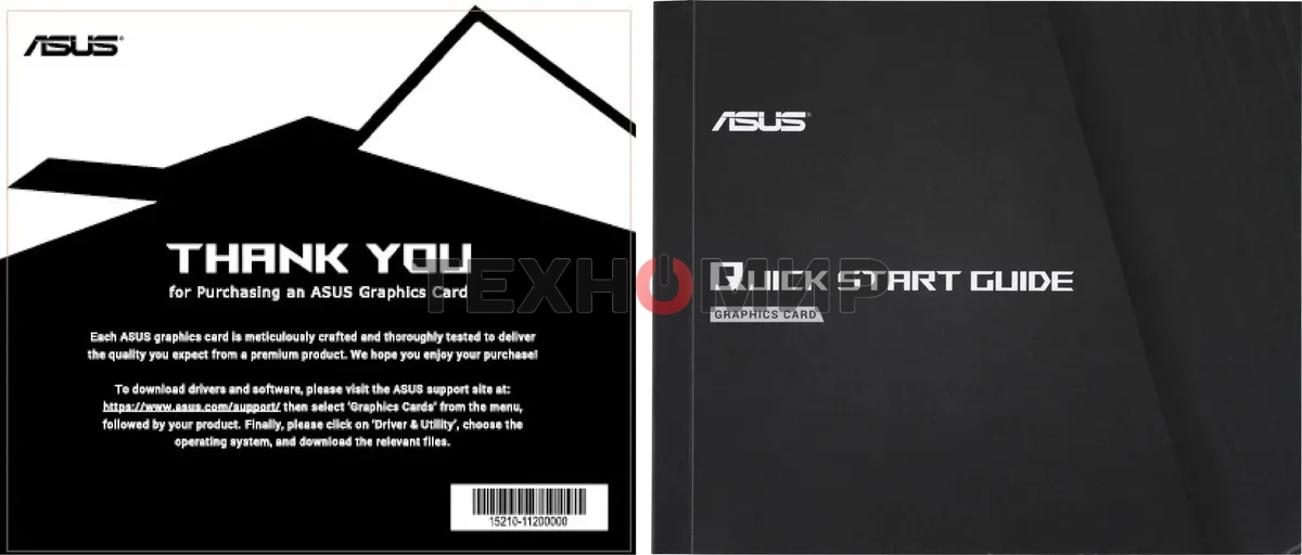 Видеокарта Asus PCI-E 5.0 DUAL-RX9060XT-16G AMD Radeon RX 9060XT 16Gb 128bit GDDR6 2550/20000 HDMIx1 DPx2 HDCP Ret