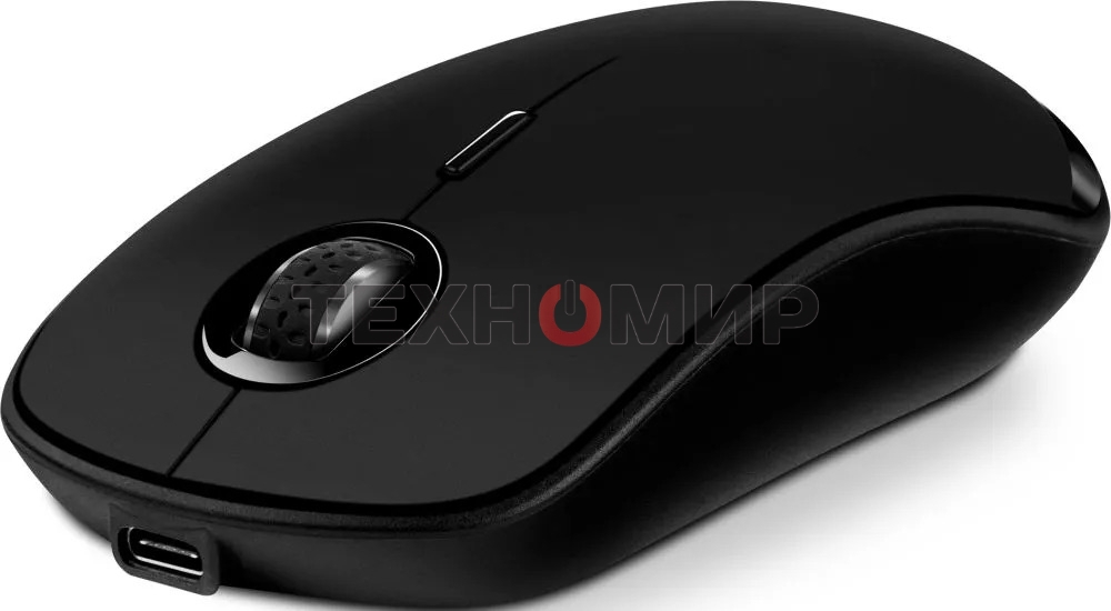 Мышь беспроводная SVEN RX-570SW черный, 1600 dpi, радиоканал, Bluetooth, USB, кнопки - 4