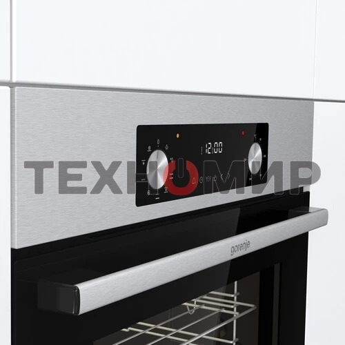 Духовой шкаф электрический Gorenje BO6737E02NX, черный