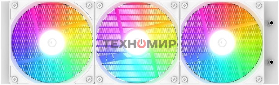 Жидкостная система охлаждения для процессора ID-COOLING SL360 XE белый 120мм алюминий+медь 1800rpm 30db 4-pin 350W