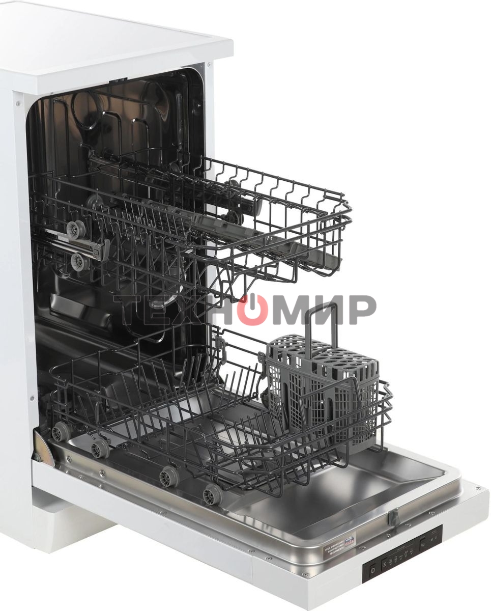 Посудомоечная машина Gorenje GS520E15W, белая, 44.8 см, 9 компл., 47 дБ, класс A++