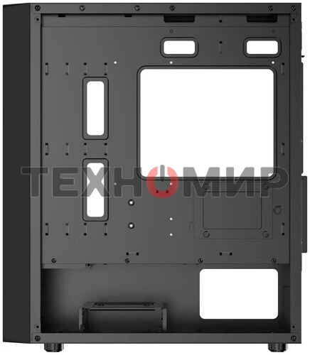 Компьютерный корпус Ocypus Gaммa C50 без БП черный (Gaммa-C50-BKG000XX-GL)