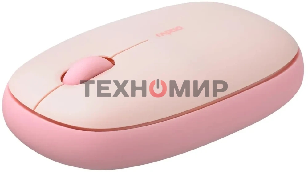 Мышь беспроводная Rapoo M650 Pink