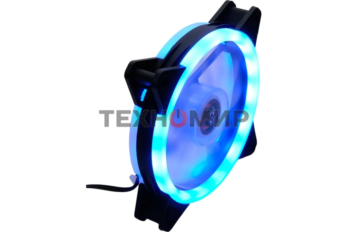 Вентилятор для корпуса Gembird черный, 120 мм, 1200 об/мин, 20.5 дБ, 3 pin