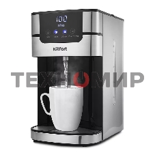 Термопот Kitfort КТ-2501 4 л, 2618Вт, черный/серебристый