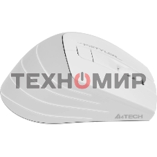 Мышь беспроводная A4Tech Fstyler FG30S белый/серый, 2000 dpi, радиоканал, USB, кнопки - 6
