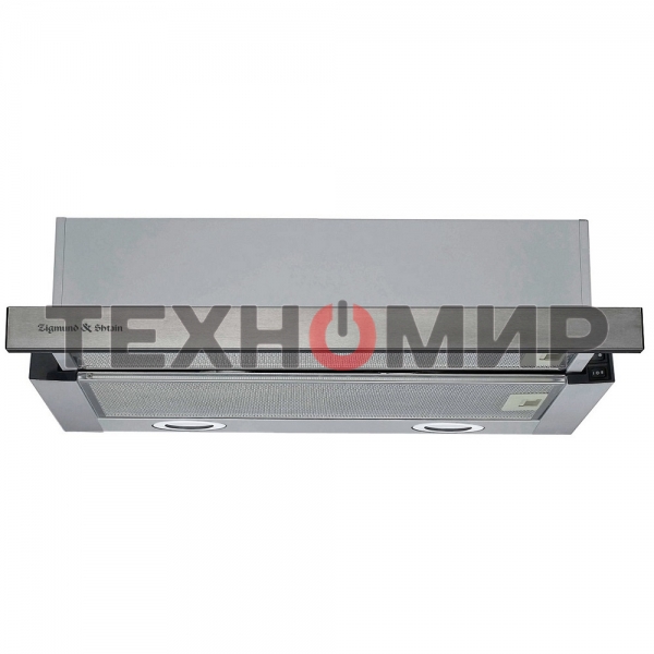 Вытяжка встраиваемая Zigmund & Shtain K 017.6 S серебристый, 60 см, 700 куб. м/ч, 51 дБ