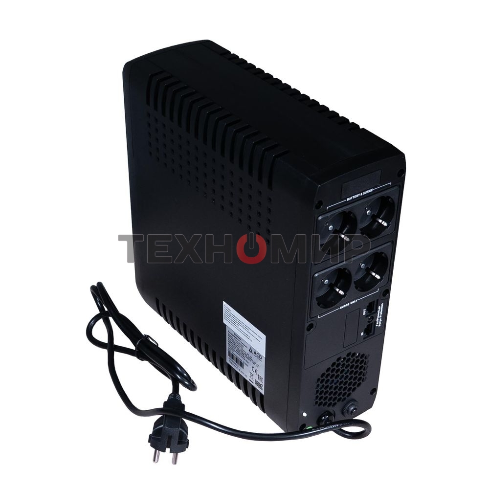 Источник бесперебойного питания (ИБП) ACD PW-Slim 850