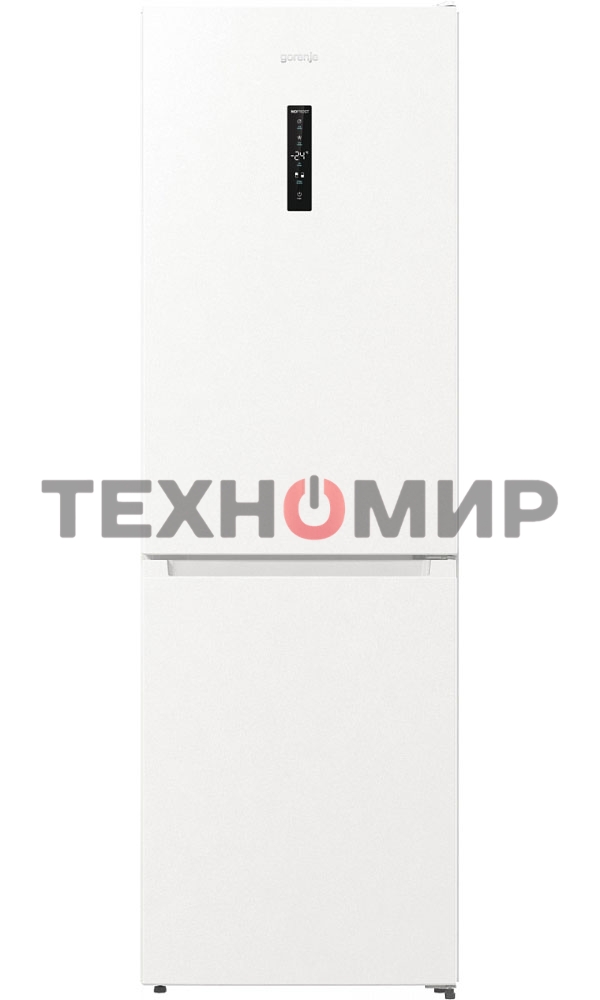 Холодильник Gorenje NRKP61EA2W4 белый двухкамерный 203/99л морозилка снизу, No Frost