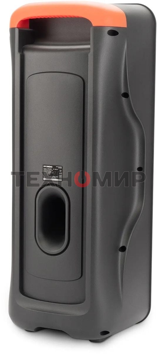 Минисистема Hyundai H-MC1236 черный 40Вт FM USB BT micro SD