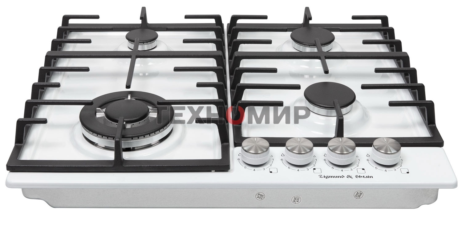 Газовая варочная панель Zigmund & Shtain G 20.6 W белый
