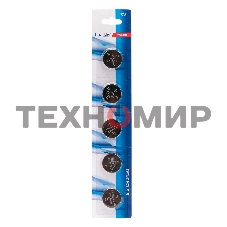 Батарейки литиевые Gembird Gb-CR2450-5B, тип CR2450, 5шт, блистер