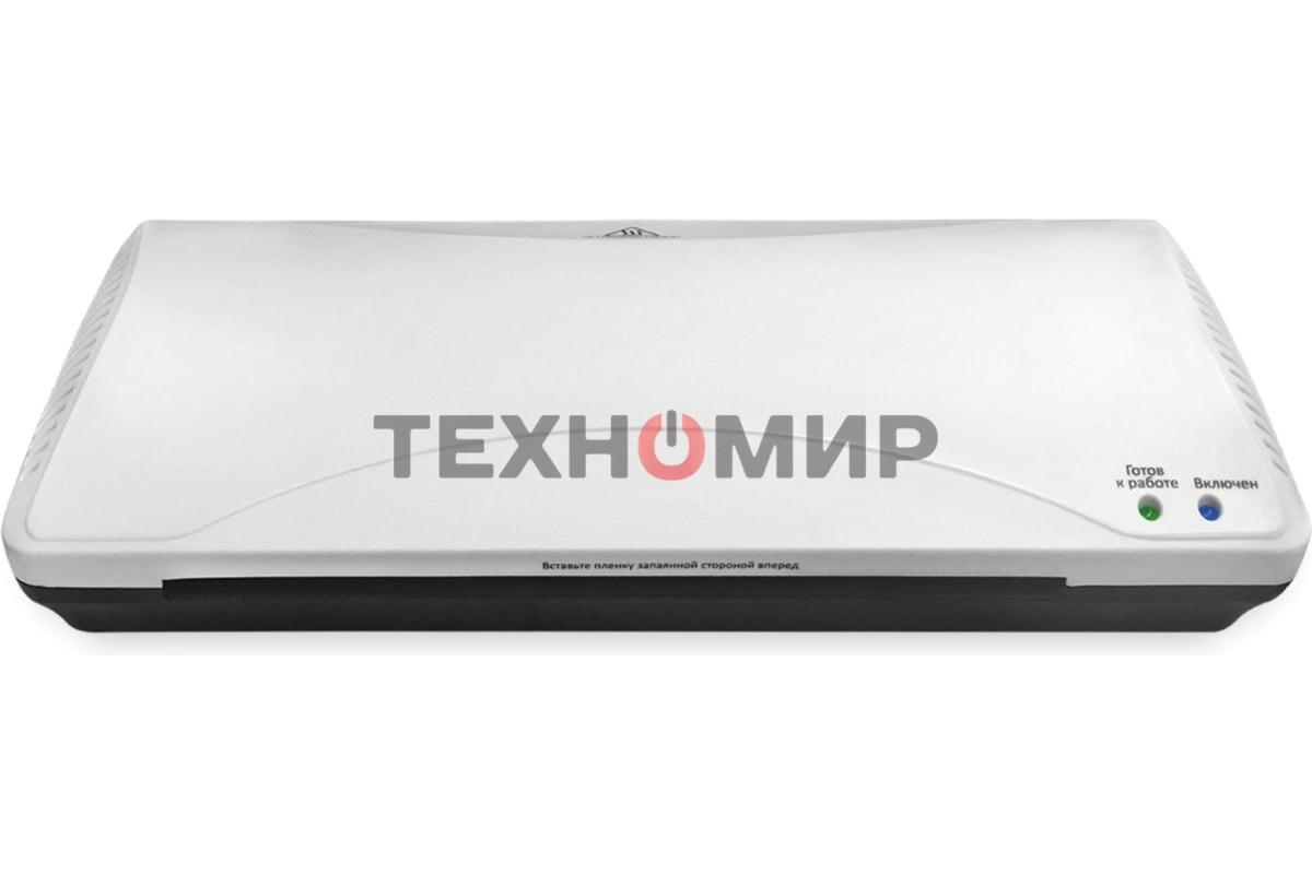 Ламинатор Гелеос ЛМ А3+(БС)А3, 2х175 (пленка 75-175мкм), 300 мм/мин, 2 вала, пласт. корпус, мах толщина 0,6мм, система разжатия валов.