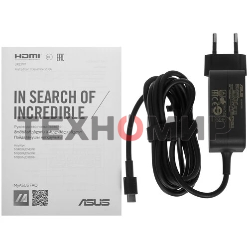 Ноутбук Asus Vivobook 18 M1807HA-S8025 Ryzen 7 260 16Gb SSD 1Tb AMD Radeon 18.4