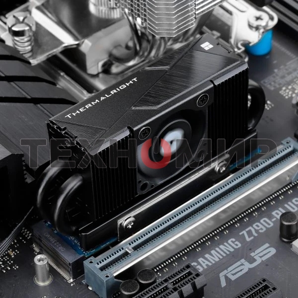 Радиатор для SSD Thermalright HR-10-2280-PRO-BL черный алюминий Ret