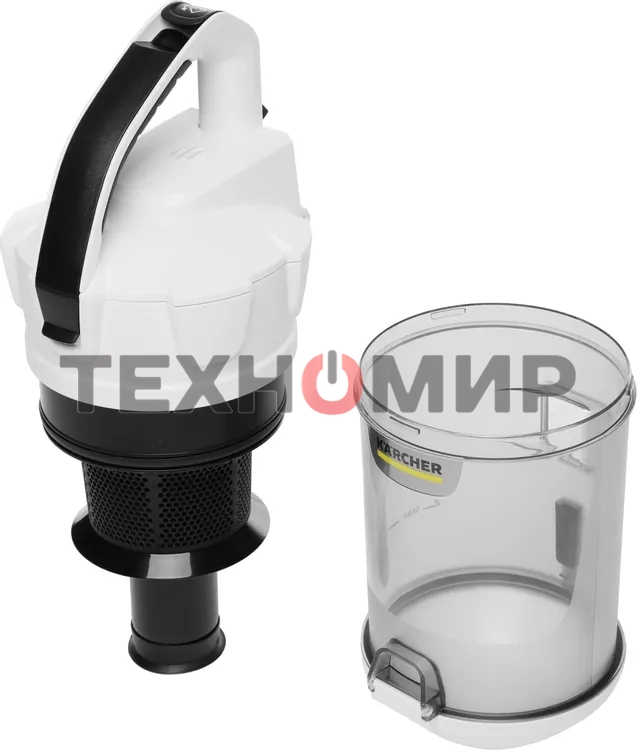 Пылесос Karcher VC 3 белый/черный, 250/700 Вт, уборка сухая, пылесборник контейнер 0.9 л