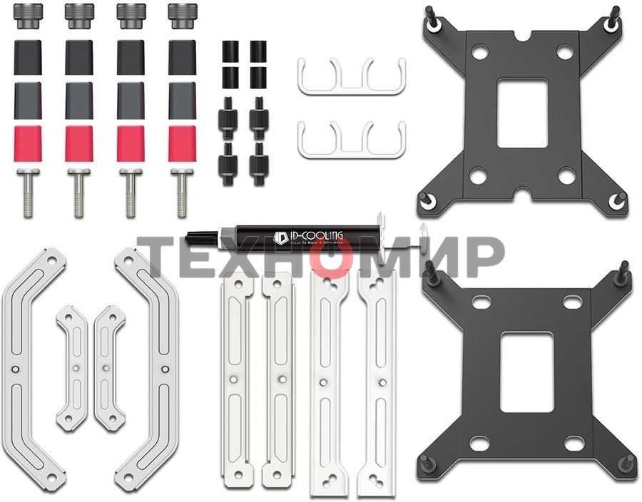 Жидкостная система охлаждения для процессора ID-COOLING SL360 XE белый 120мм алюминий+медь 1800rpm 30db 4-pin 350W