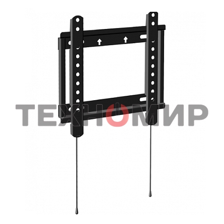 Кронштейн для LED/LCD телевизоров TRONE Frame 10, черный, фиксированный