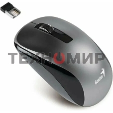 Мышь беспроводная Genius NX-7010 серый, 1200 dpi, радиоканал, USB, кнопки - 3