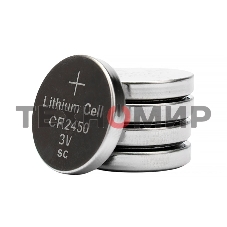 Батарейки литиевые Gembird Gb-CR2450-5B, тип CR2450, 5шт, блистер