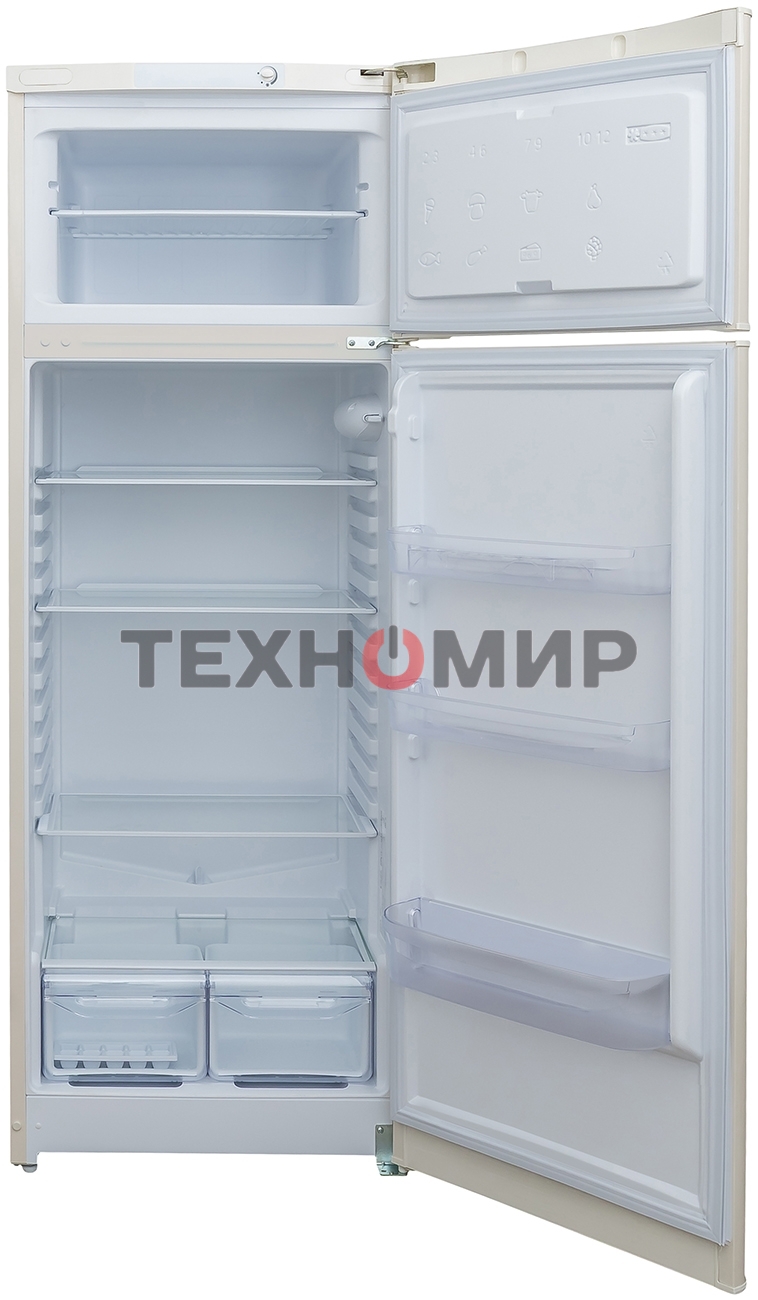 Холодильник Stinol TS 167 E бежевый двухкамерный 167/72 л морозилка сверху, капельная система