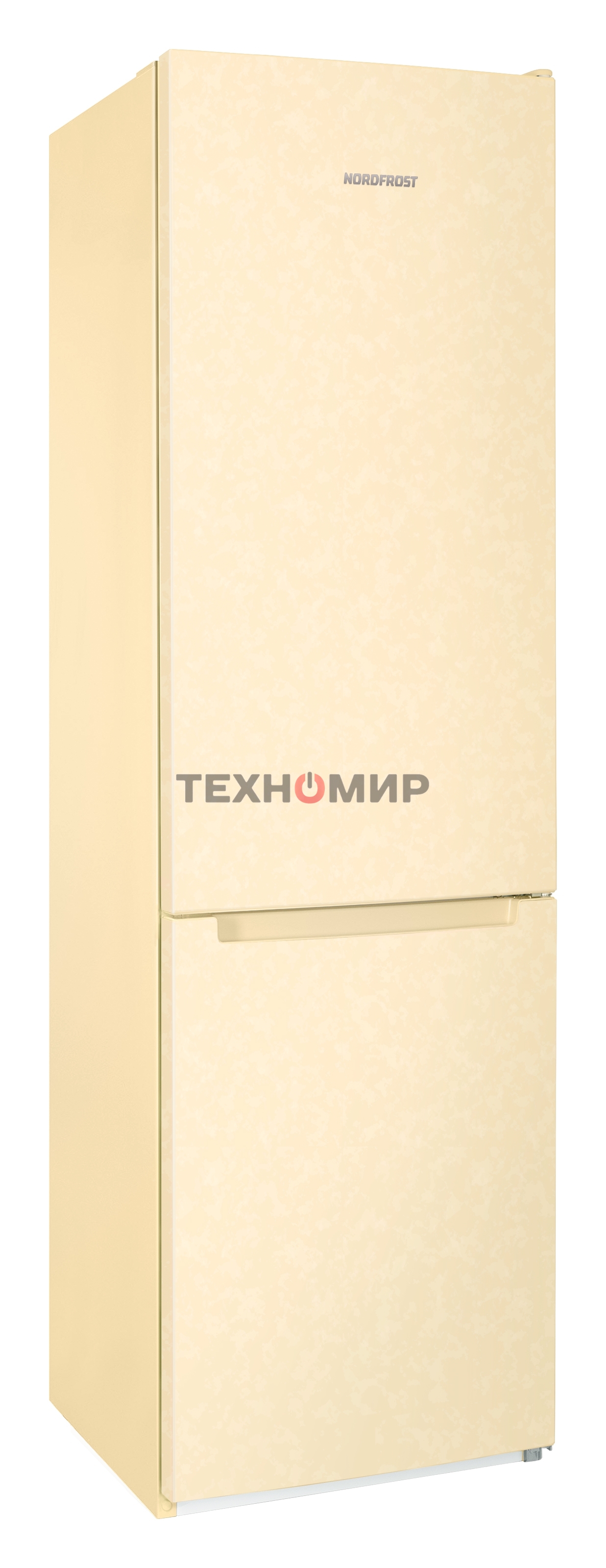 Холодильник Nordfrost NRB 164NF E бежевый двухкамерный 238/105 л морозилка снизу, No Frost