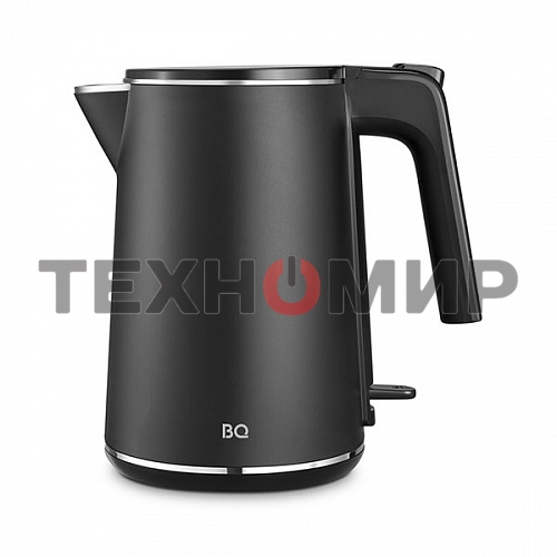 Чайник электрический BQ KT1716P черный. Мощность:1800 Вт, Объем 1л