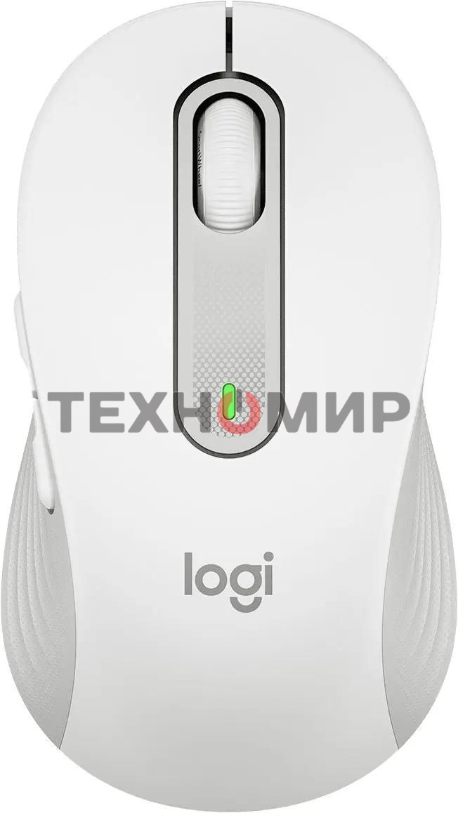 Мышь беспроводная Logitech Signature M650 белый, 4000 dpi, радиоканал, Bluetooth, USB, кнопки - 5