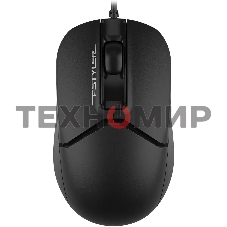 Мышь проводная A4Tech Fstyler FM12T черный, 1200 dpi, USB, кнопки - 3