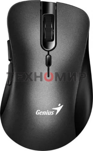 Мышь беспроводная Genius Ergo 8100S черный, 1600 dpi, радиоканал, USB, кнопки - 6