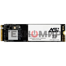 Накопитель SSD AGI AI298, 1Tb, PCIe 3.0 x4, M.2 2280, NVMe, R/W 2590/2050